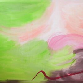 130 x 210 cm Pigmente auf unbehandeltem Leinen - Preis auf Anfrage Anima