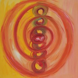 80 x 80 cm
Acryl auf Leinwand -650 € Herzenergie