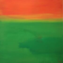 60 x 60 cm Acryl auf Leinwand - 550 € Herzschwingen