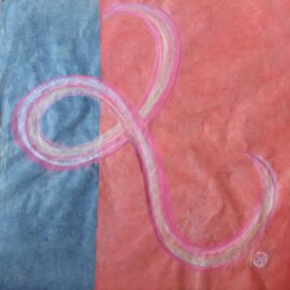 76 x 76 cm
Kreide auf geschöpftem Papier - 260 € Aufwachen