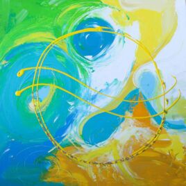 80 x 80 cm
Acryl auf Leinwand - 1200 € Seligkeit