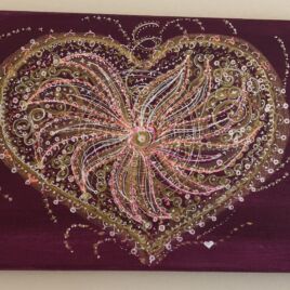 30 x 24 cm, Acryl und Aquarell