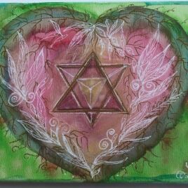 30 x 24 cm, Acryl und Aquarell