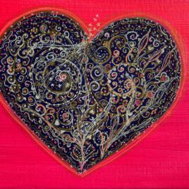 24 x 18 cm, Acryl und Aquarell