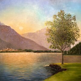 50 x 40 cm, Öl auf Leinwand - verkauft