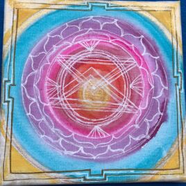 20 x 20 cm, Acryl und Aquarell